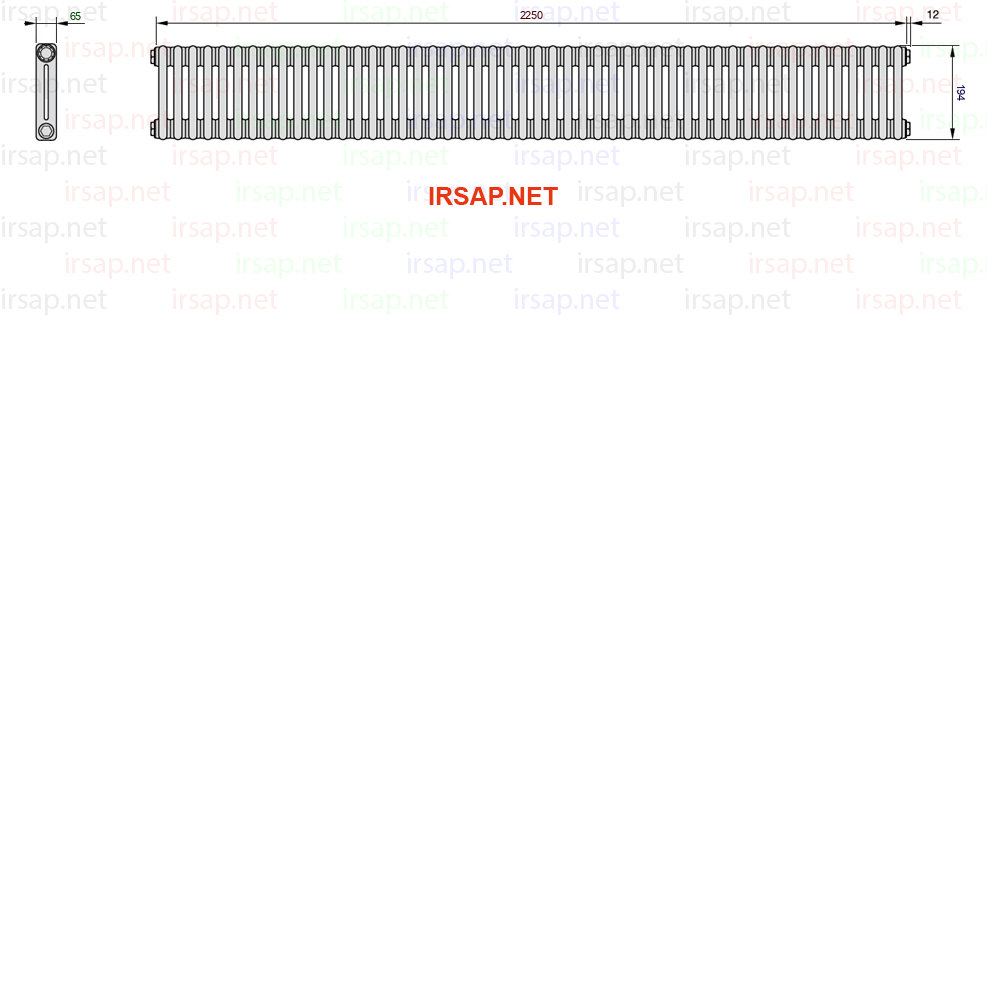 Радиатор IRSAP Tesi 20200/50 T23 CL 01